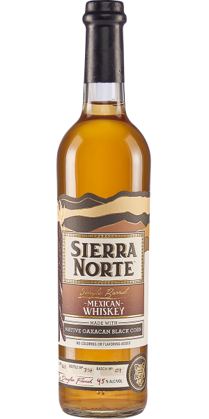 Whisky Sierra Norte 85% Maiz Negro