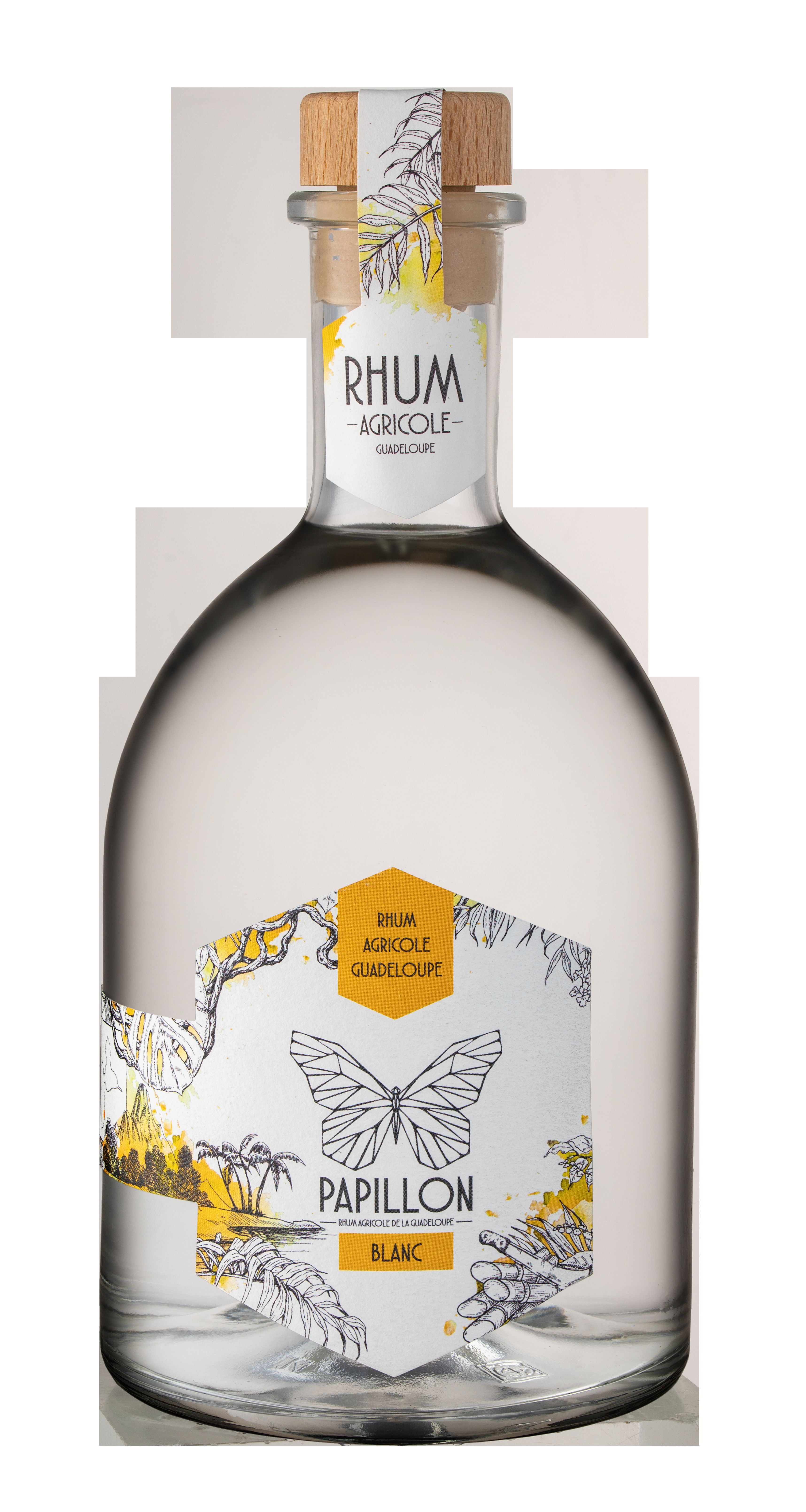 Rum Blanc Agricole Papillon