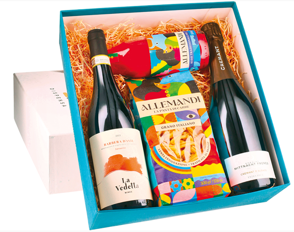 Box A Tavola Con Gli Amici