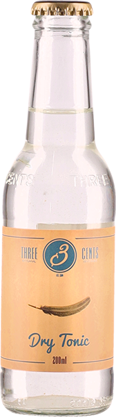 3 Cents dry Tonic Water