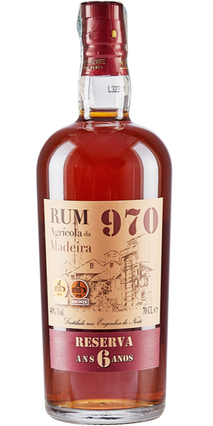 Rum Agricola Da Madeira 970 Reserva 6 Yo