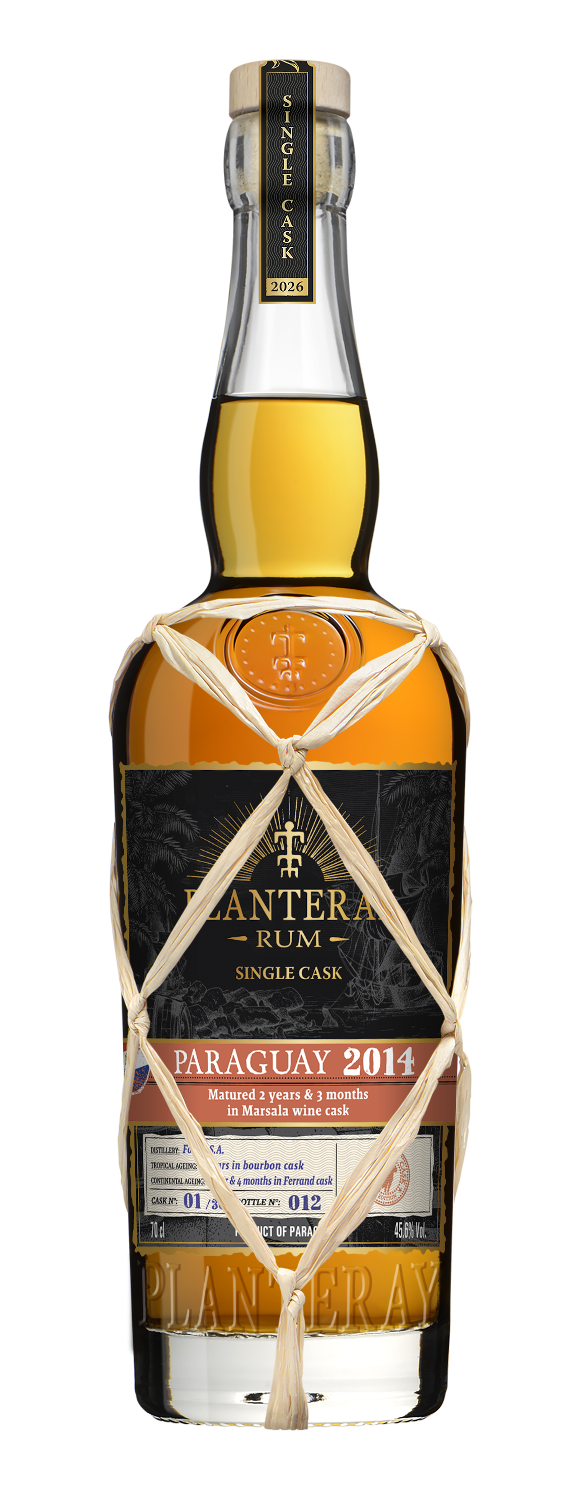 Rum Planteray Paraguay 2014 Marsala Cask - CDC Selection