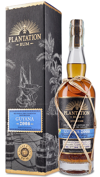 Rum Plantation Guyana 2008 Red Pineau Des Charentes