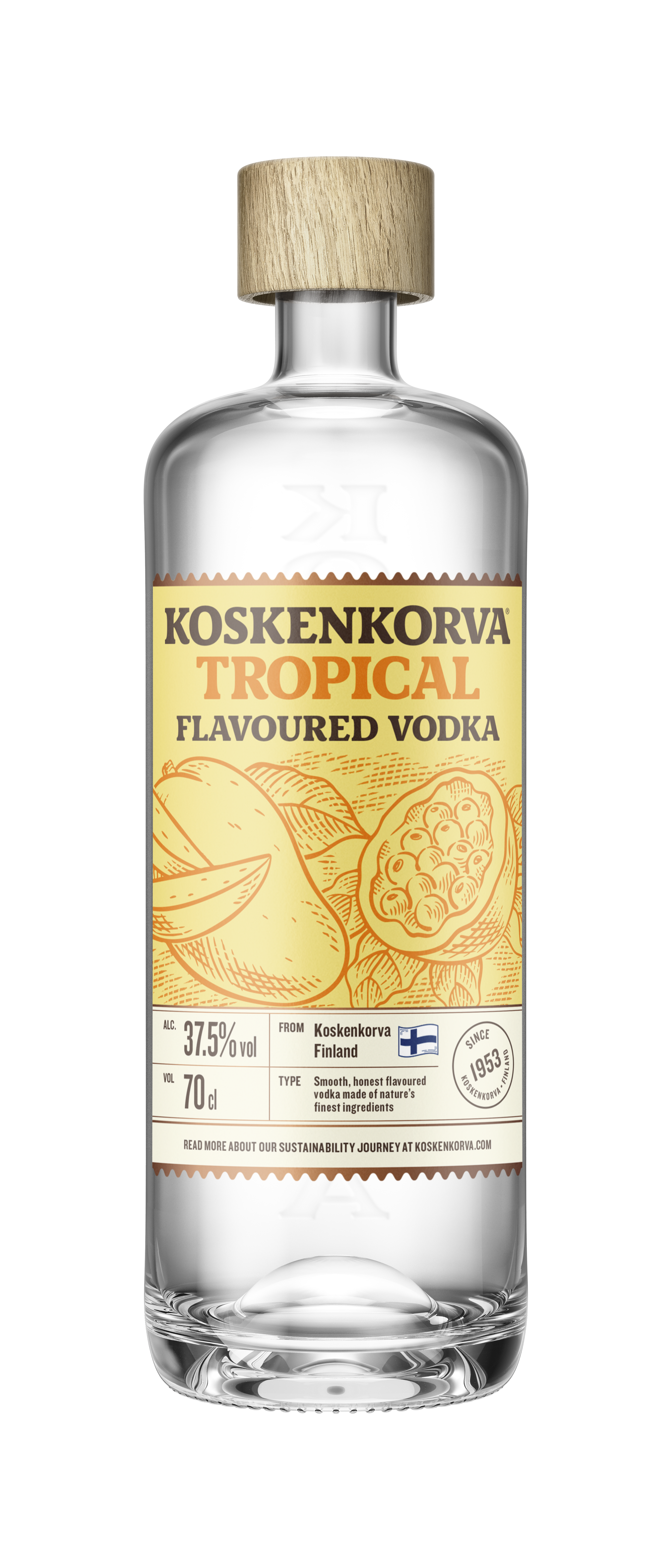 Vodka Koskenkorva Tropical