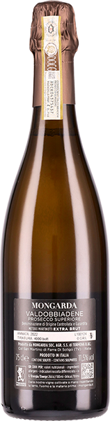 Prosecco valdobbiadene Superiore DOCG extra brut