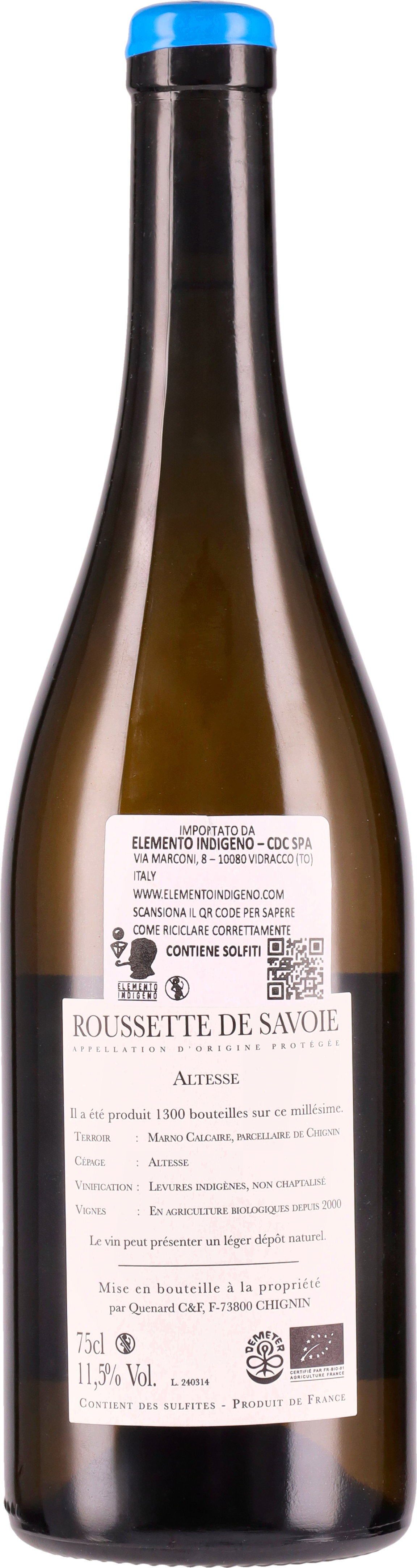 Roussette de Savoie Altesse BIO 2023