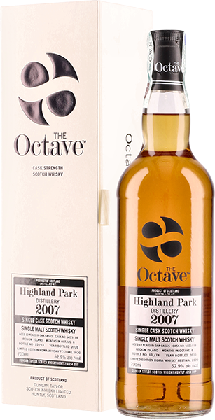 Whisky Duncan Taylor The Octave Highland Park 2007 12 Yo  Cdc 25 Th Anniversary Ed.