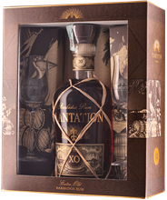 Confezione regalo Rum Plantation con bicchieri - 20esimo anniversario