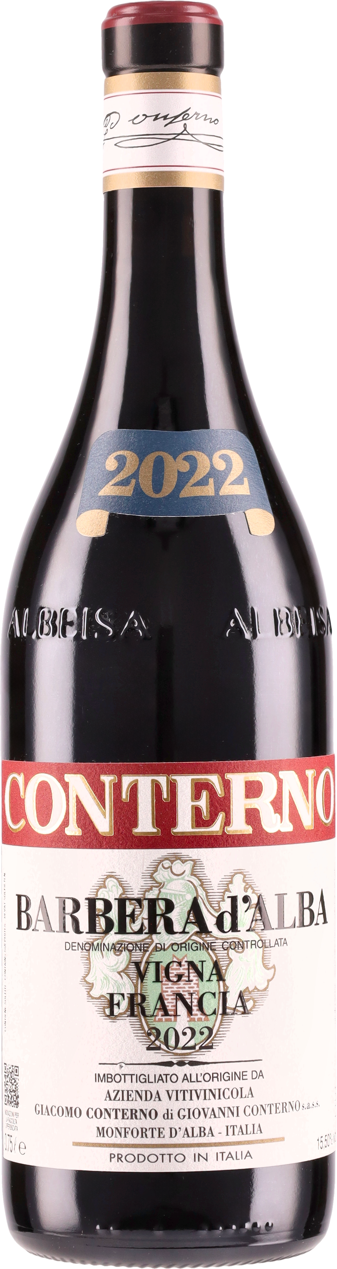 Barbera d’Alba DOC Vigna Francia 2022