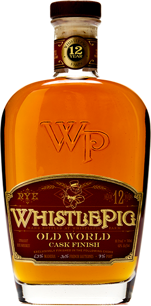 Whisky Whistle Pig Straight Rye Old World Cask Finish 12Yo