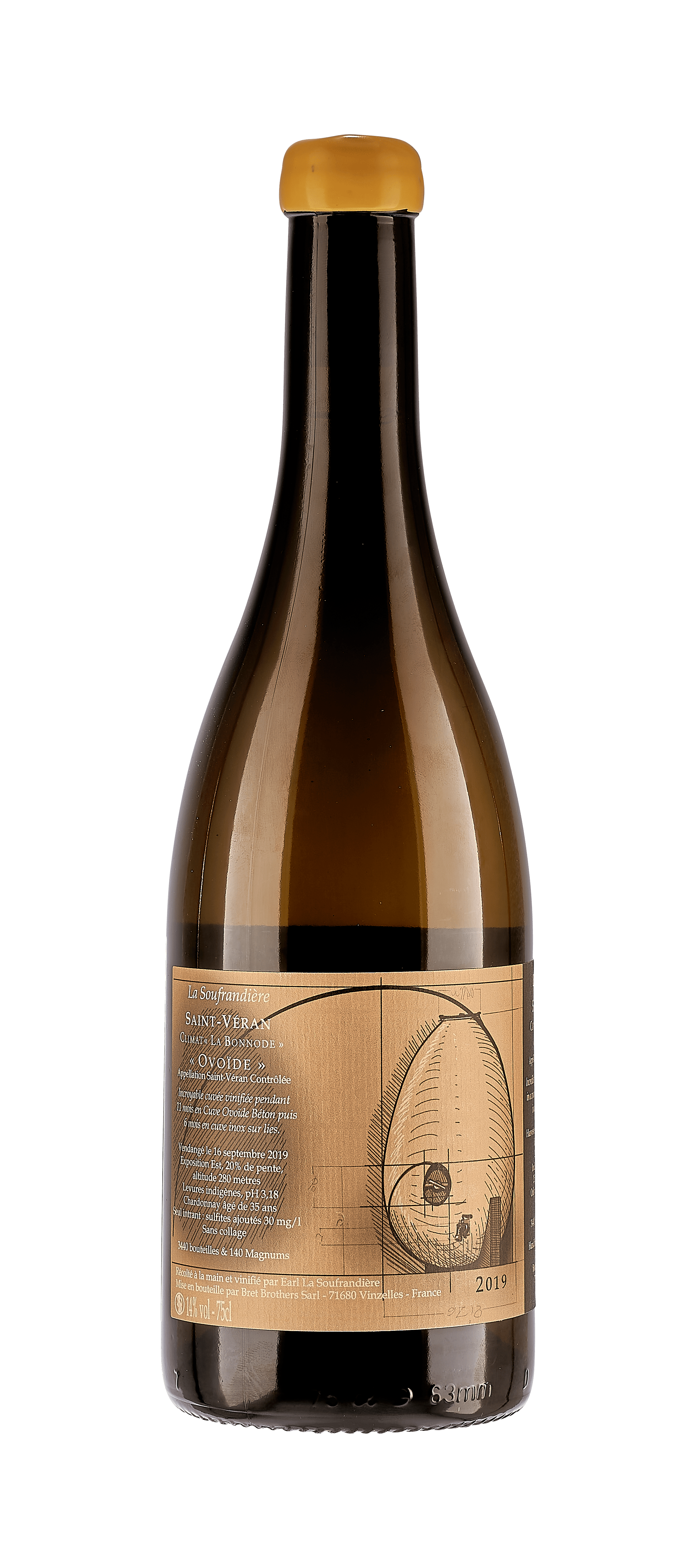 Magnum Saint-Veran Climat "La Bonnode" Cuvee Ovoide BIO 2023