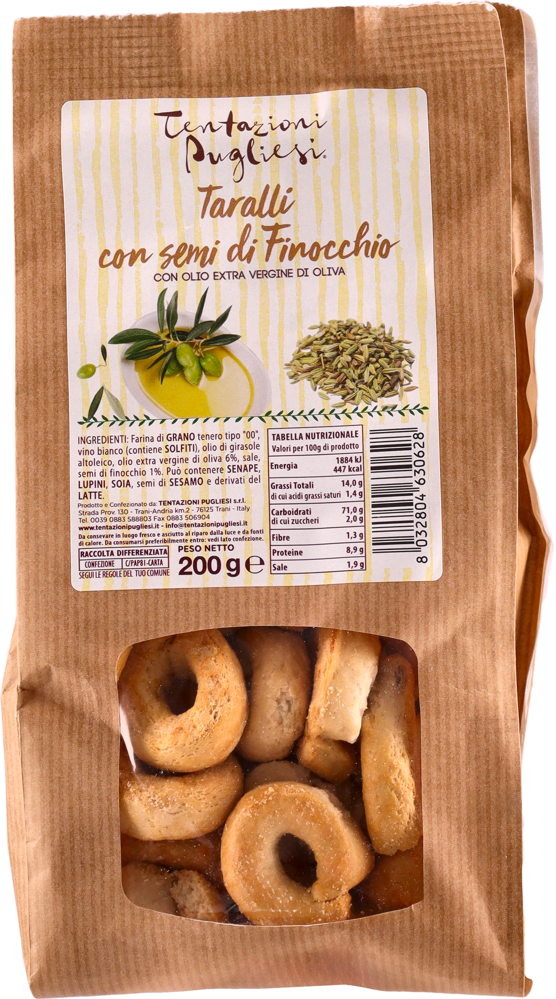 Taralli ai Semi di Finocchio