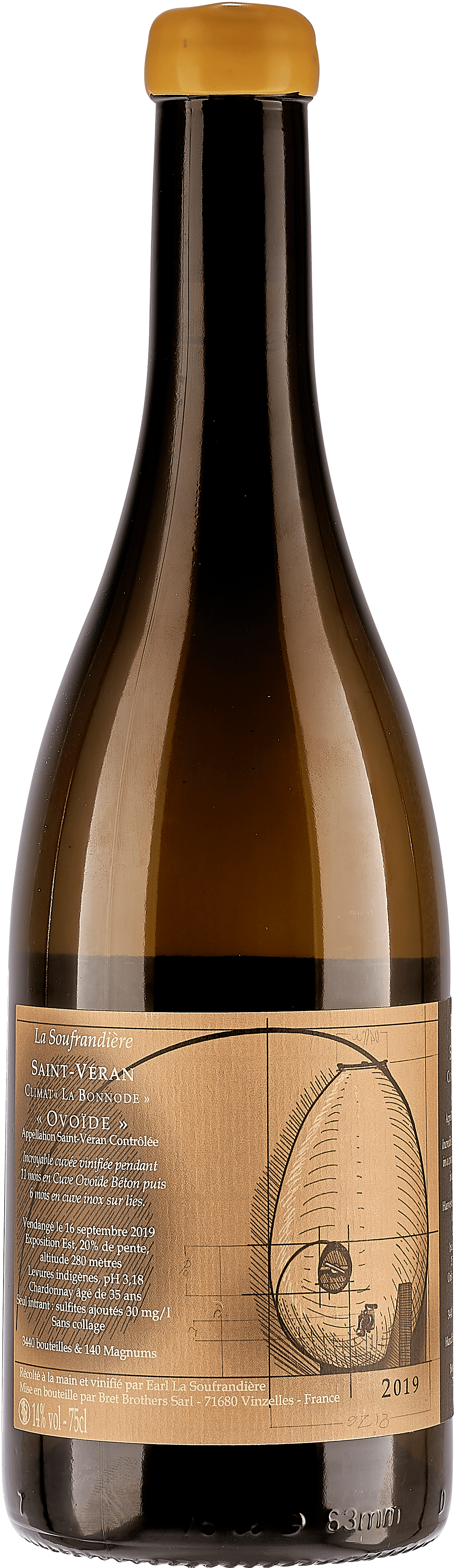 Saint-Veran Climat "La Bonnode" Cuvee Ovoide BIO 2023