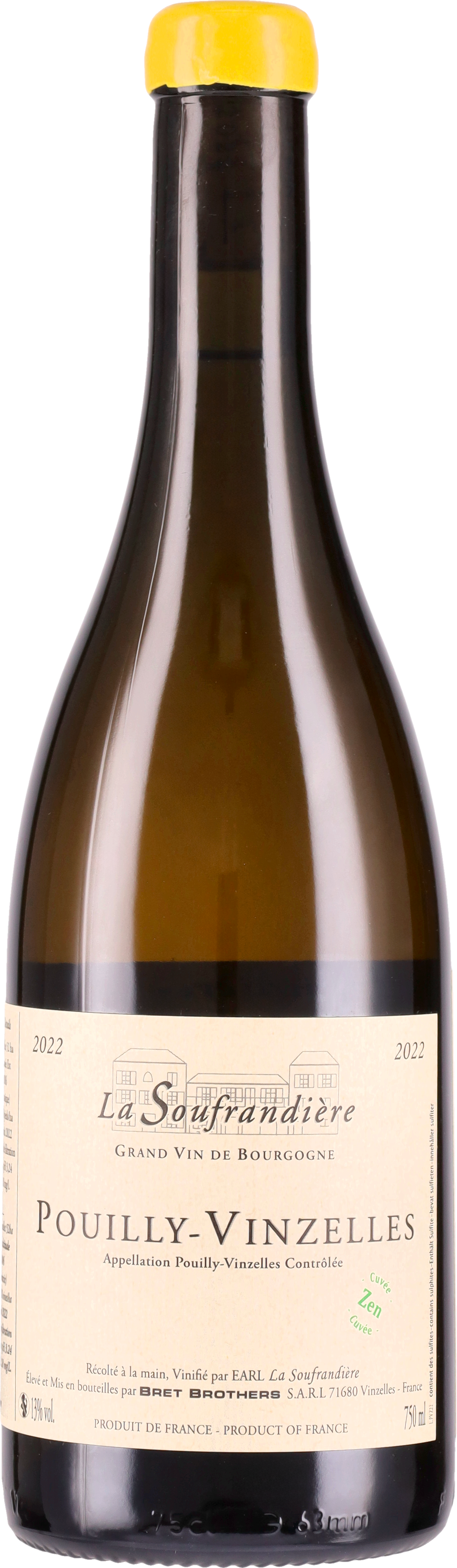 Pouilly Vinzelles Cuvee Zen Chardonnay BIO