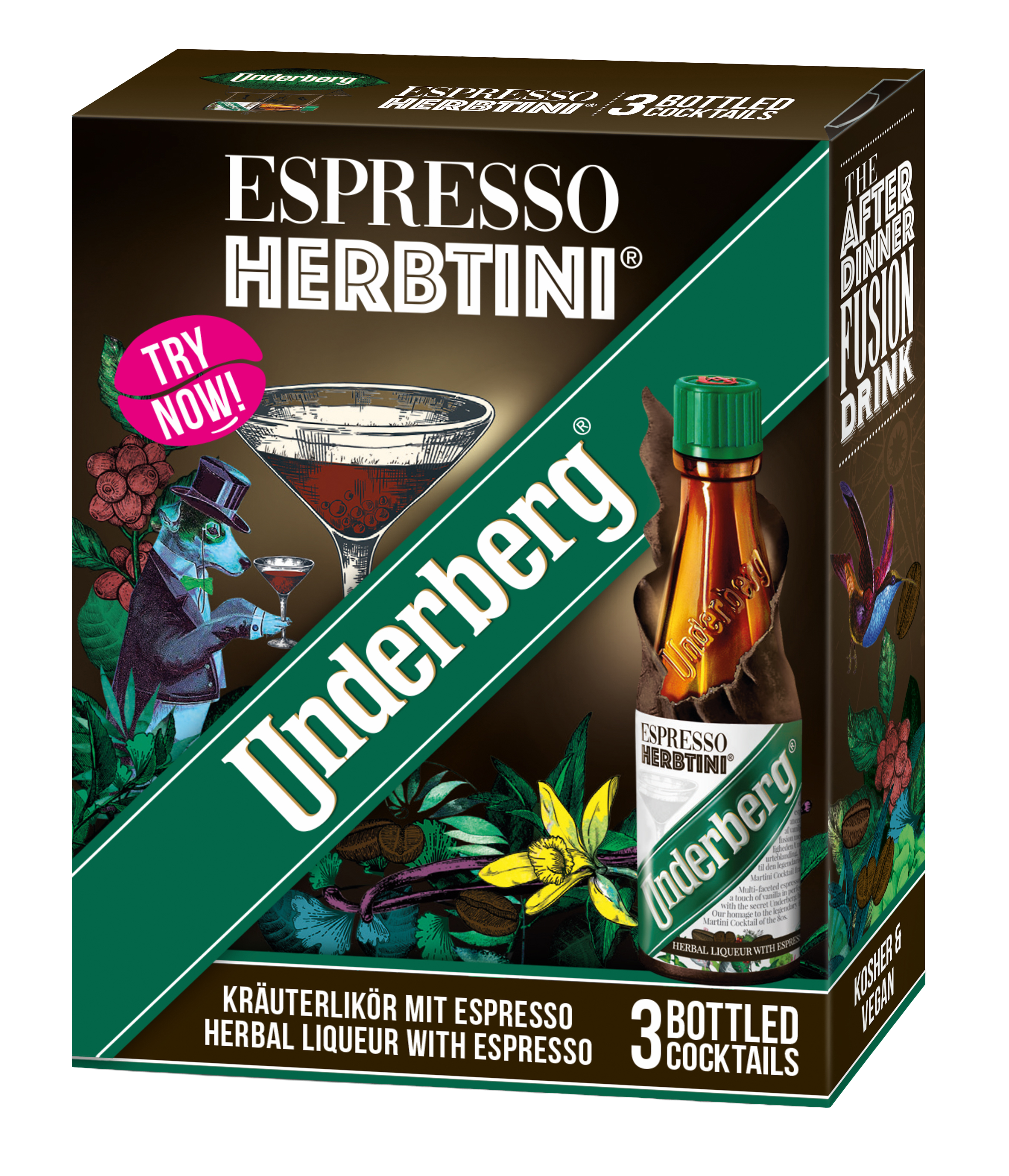 Bitter Underberg Espresso Herbtini 12x20ml