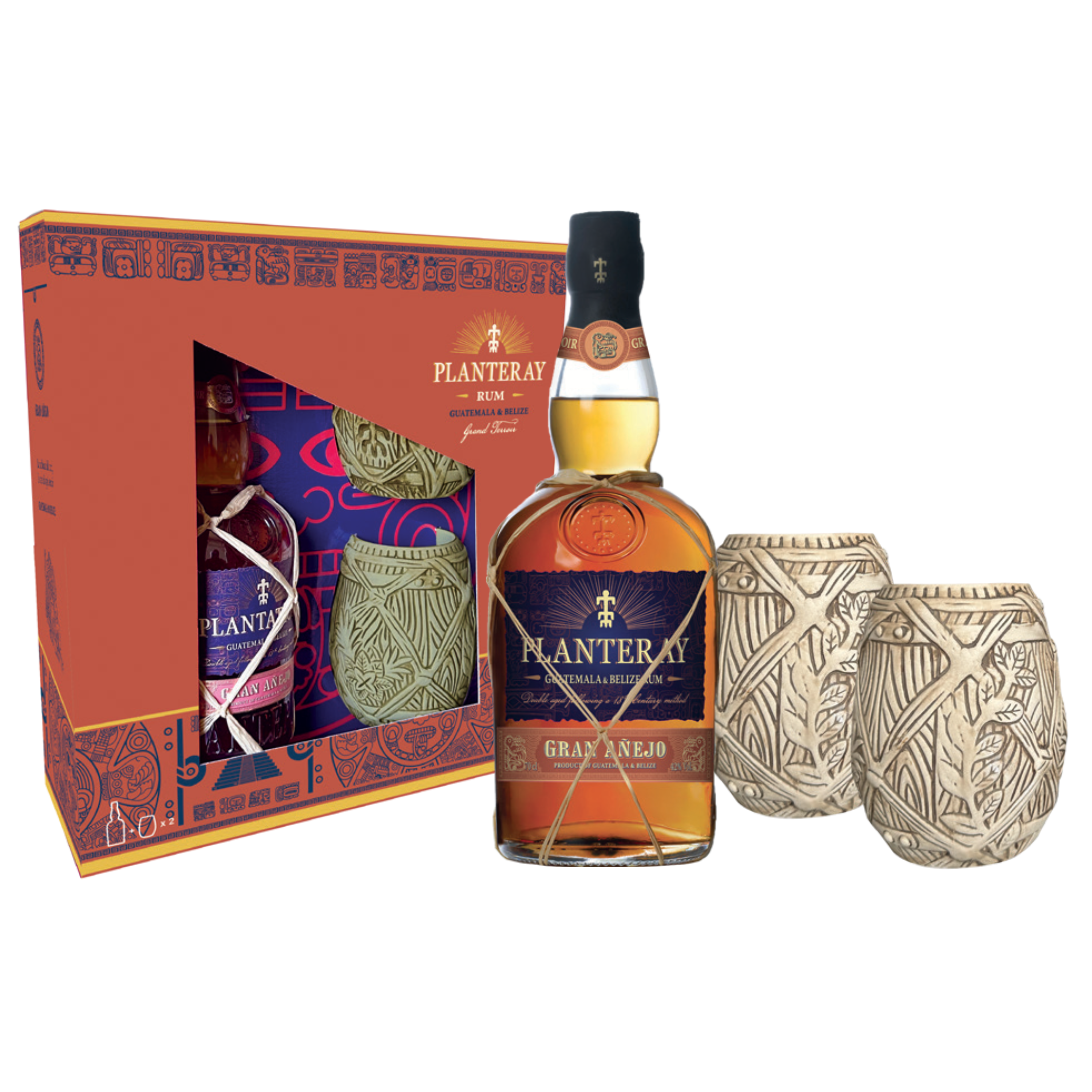 Rum Planteray Gran Anejo Tiki Mug Pack