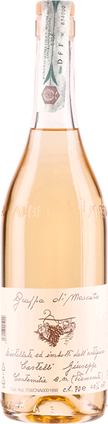 Grappa gialla di Moscato