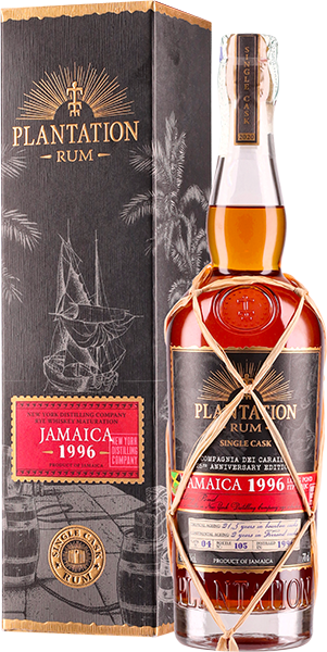 Rum Plantation Jamaica 1996 Long Pond (Itp Hjc) Rye  Cdc 25 Th Anniversary Edition