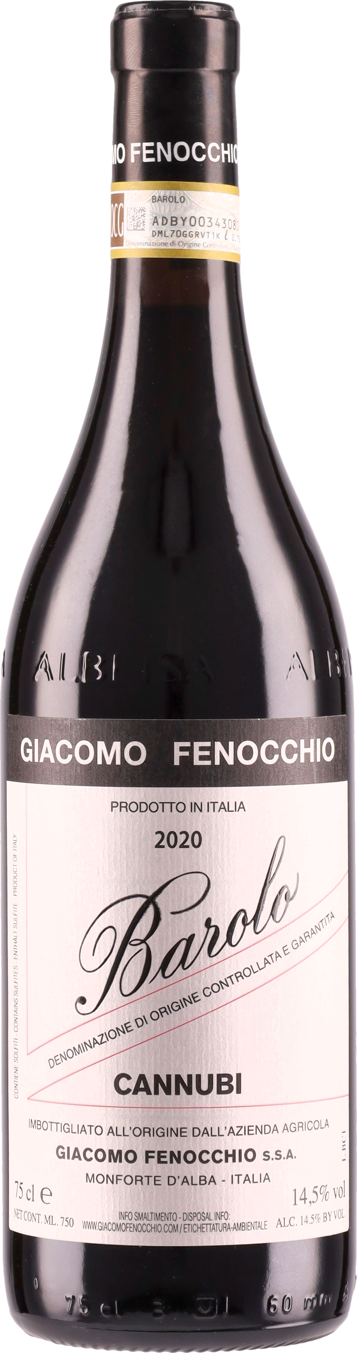 Barolo DOCG Cannubi 2020