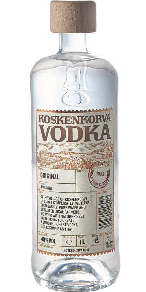 Vodka Koskenkorva Original Pouring