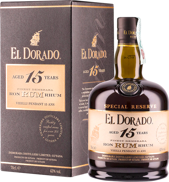 Rum El Dorado 15 Yo