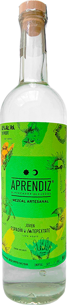 Mezcal Aprendiz Tepeztate Espadin Joven