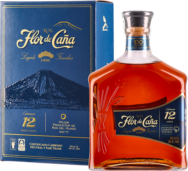 Rum 'Centenario' Flor de Cana 12 YO