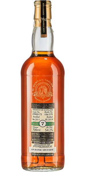Duncan Taylor Dimensions Iconic Speyside Glenfarclas Sherry 7 Yo 2011