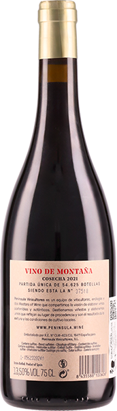 Vino de Montana Garnacha e Rufete e Pinuela